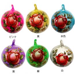 6分転写猫目薔薇鈴(10個入)