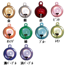 5分宝来鈴(猫目塗装)(50個入)  Bell