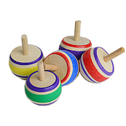 逆立ち独楽(バラ)(10個入)